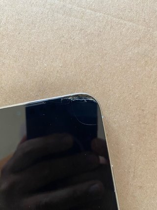 iPhone 13 Pro 128GB Bianco - Angolo Schermo Rotto