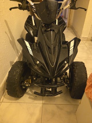 Quad eléctrico infantil negro