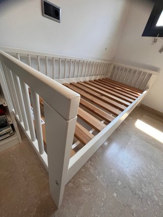 Cama infantil IKEA Kritter blanca
