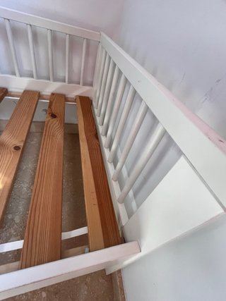 Cama infantil IKEA Kritter blanca
