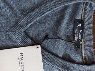 Jersey Hackett Algodón Cashmere Talla L