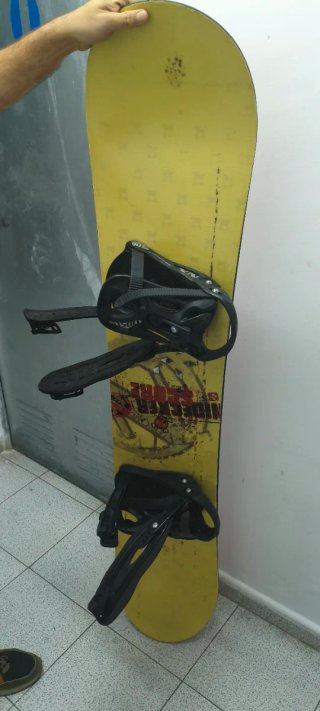 Tabla Snowboard Nidecker Roja