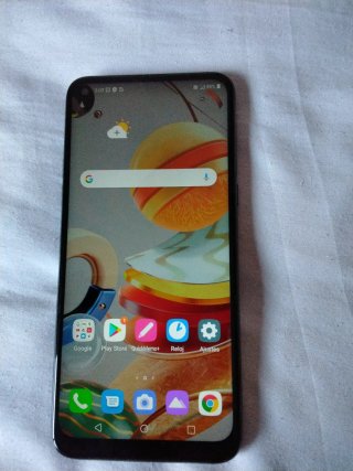 Móvil LG K 61 negro