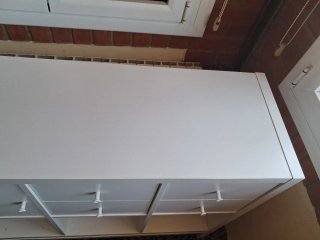 Estantería Kallax Ikea blanca