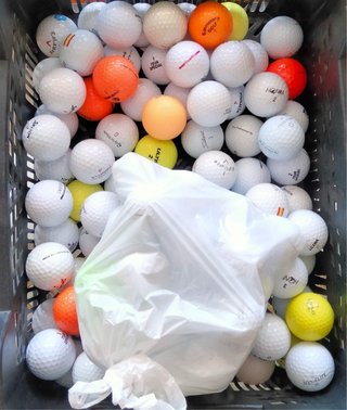 100 Palline da Golf Assortite