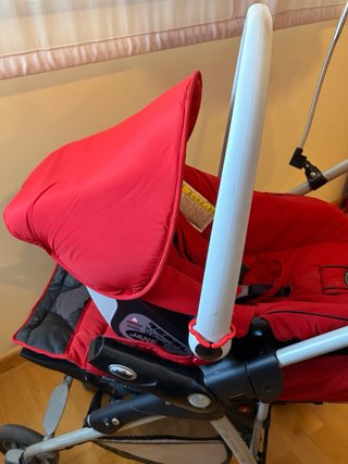 Cochecito Bebé Jane 3 Piezas Rojo