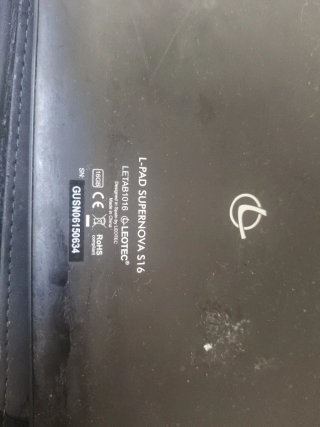 Tablet Leotec Supernova 516 Negra