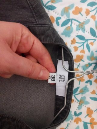 Mono vaquero gris La Redoute