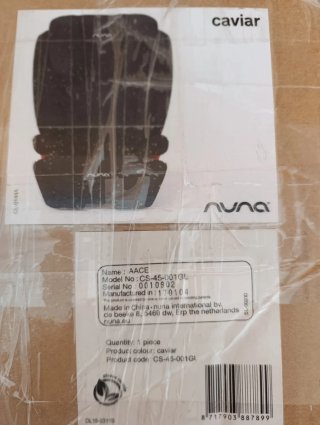Silla coche Nuna aace Grupo 2/3
