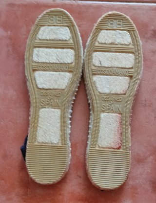 Alpargatas Mujer Talla 38