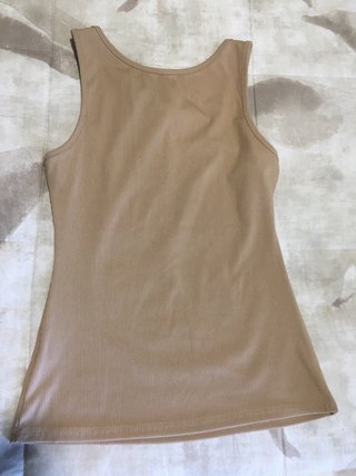 Camiseta Shein tirantes beige Talla S