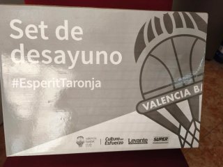 Set de desayuno Valencia Basket
