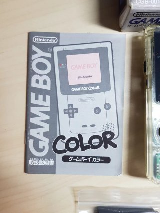 Game Boy Color Trasparente + Giochi + Scatola