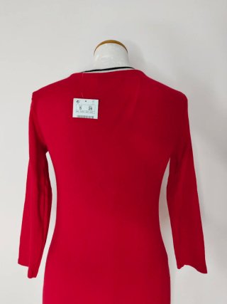 Vestido rojo ajustado