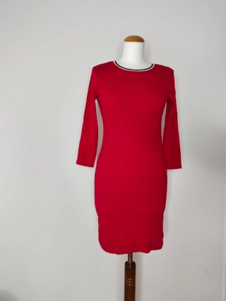 Vestido rojo ajustado