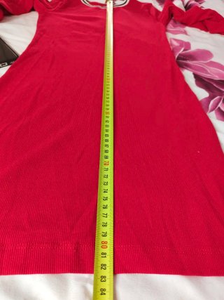 Vestido rojo ajustado