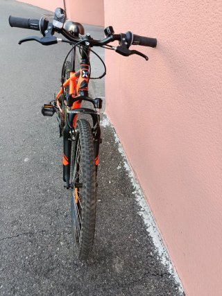 Bicicleta 24 Naranja B'Twin