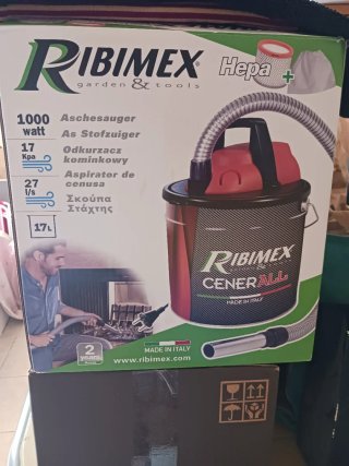 Aspiracenere Ribimex 1000W HEPA