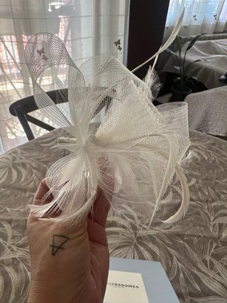 Tocado Novia Les Accessoires Plata