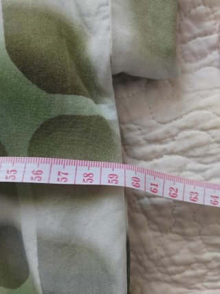 Vestido Parfois verde y blanco talla única