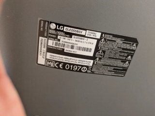 TV LG OLED Negra