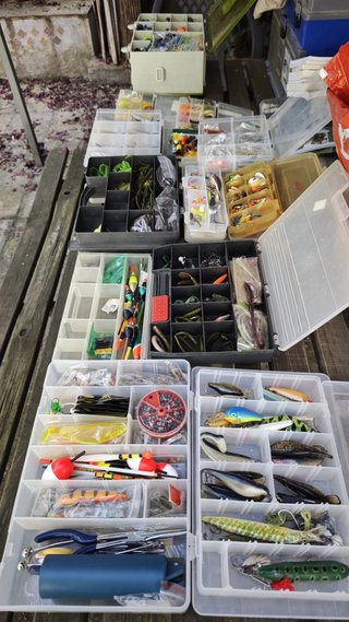 Equipo de pesca deportiva agua dulce