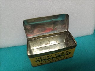 Caja Lata Parches Rápidos Champio Santander