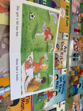 Oxford tree reading book, Nivel DD1