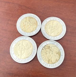 Monedas 2€ Don Quijote España 2005