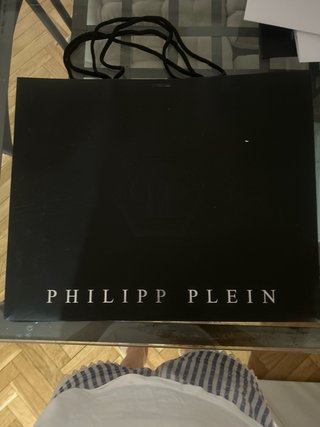 Bolsa de marca Philipp Plein negra