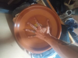 Sartén de barro tradicional