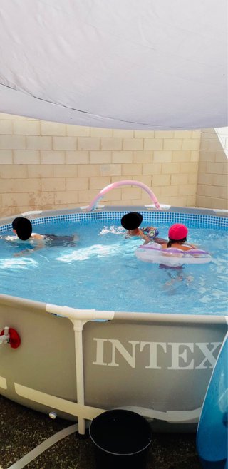 Piscina Desmontable y depuradora de arena