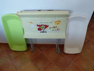 Cambiador bebé con funda estampada
