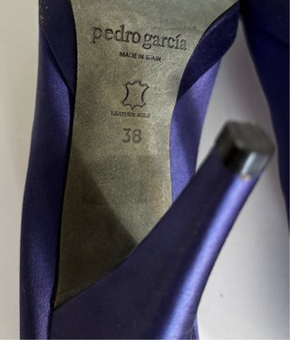 Zapatos Pedro Garcia Talla 38 Azul