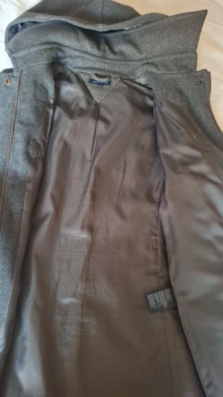 Abrigo Lana Tommy Hilfiger Mujer Talla M