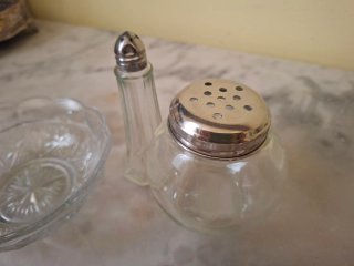Menaje cristal y acero