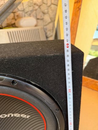 Subwoofer Pioneer TS-W304R + Amplificador GM-350