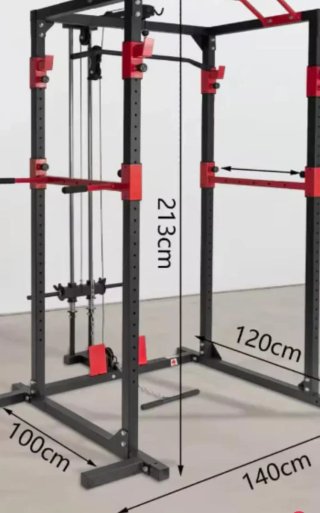 Jaula de gimnasio multifunción