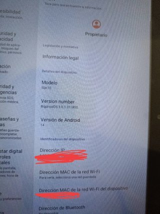 Tablet SSK10 14 10 64GB Negra Tablet Android 14 SS