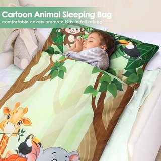 Saco dormir infantil animales 170x75cm NUEVO