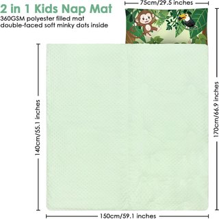 Saco dormir infantil animales 170x75cm NUEVO