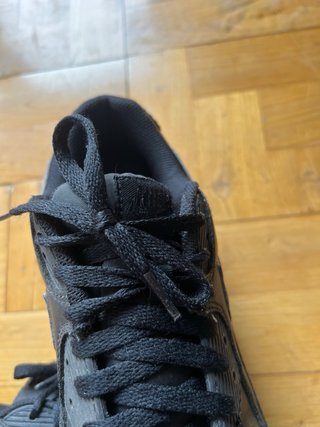 Nike Air Max 90 Leather Triple Black Talla 43