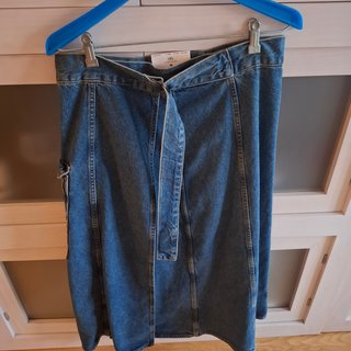 Falda vaquera cargo Zara Talla M