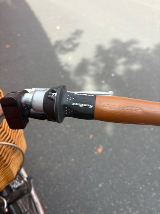 Bicicleta Victoria Negra con Cesta