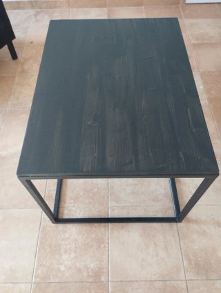 Conjunto mesa, 2 butacas grandes y 2 pequeñas