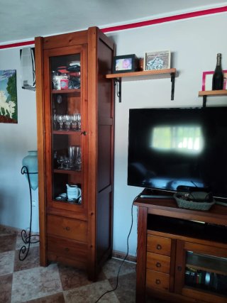 Muebles salón modular + mesas y 4 sillas