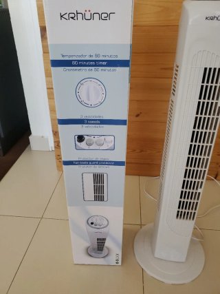 Ventilador Columna Krhuner 45W 74cm