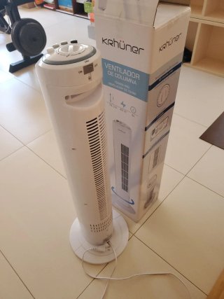 Ventilador Columna Krhuner 45W 74cm