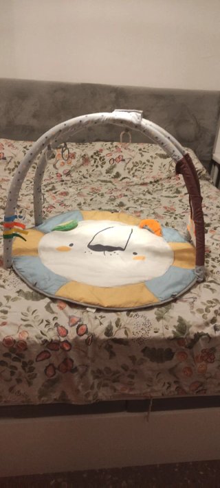 Manta de actividades para bebé con arcos