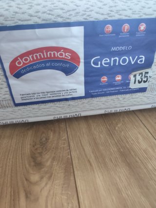 Colchón Viscoelástico 135 Doble Cara,regalo somier